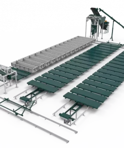 Конвеерная линия для производста газобетона со струнной резкой РТМ-100КА