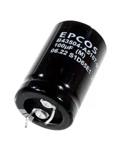 B43504A5107M000, конденсатор электролитический 100мкФ 450В 22*35*10мм