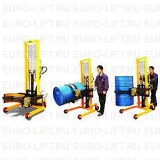 Штабелер-бочкокантователь, DA40B г/п 400 кг, в/п 1350 мм