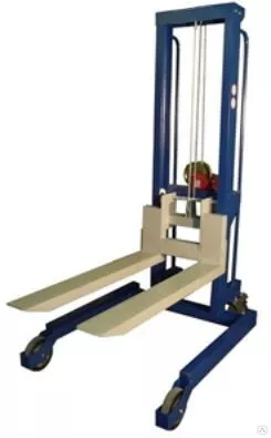 Штабелер ручной 0,5 т 1,6 м с лебедкой, HWS