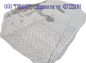 Габионы коробчатые (ГСИ-К-С80-2,7-Ц), 3 * 1 * 0,5