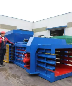 Пресс для макулатуры, ПЭТ-бутылок, пакетов, консервных банок на 160 тонн