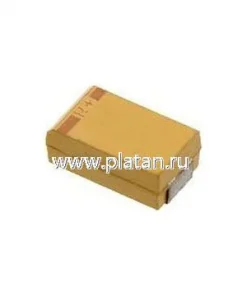 TECAP, 1мкФ, 25В, тип A, 20, Конденсатор танталовый SMD