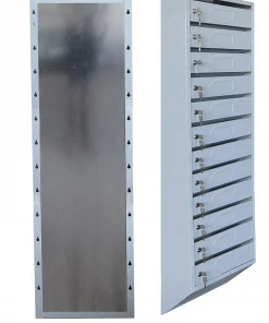 Почтовый ящик 12-секционный с задней стенкой для подъезда, ЯПС-12