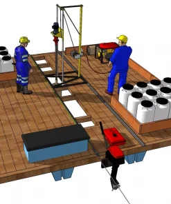 Самоходное оборудование добычи лечебной грязи на озере, МИНИ