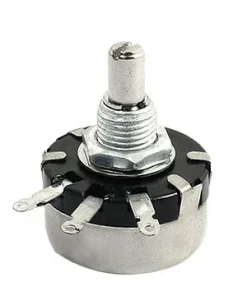 WX110 10K, переменный резистор 10кОм 2Вт 450В вал 6мм 5%