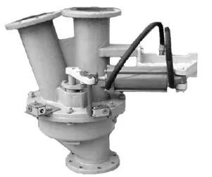 Двухходовой переключатель потока цемента СМЦ-621, СМЦ-621