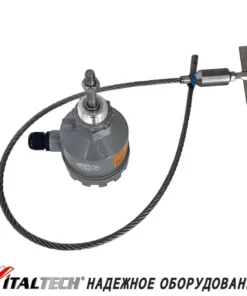 Лопастной ротационный датчик уровня со стальным тросом, KYL-20AAS 24В