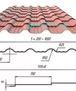 Линия по производству металлочерепицы, Шанхай