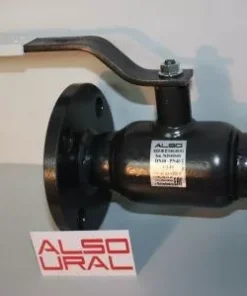 Фланцевый полнопроходной шаровый кран КШФП Ст.20 Ду 40 Ру 40, КШ.Ф.П.040.40-01