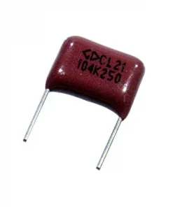 CL21 0.1UF 250V, К73-17 0.1 мкф х 250в металлопленочный конденсатор (CL21)