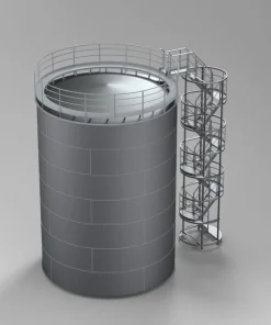 Резервуар для нефтепродуктов, 500 м3