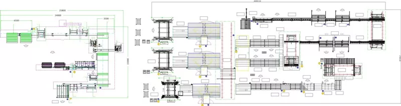 Оконный завод 360 окон в смену, Schirmer BAZ 1000-G 6-G 6 / Tandem Ultra VU + SBZ I, II