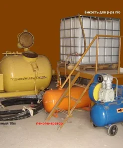 Линия для изготовления полистиролбетона, ЛП-9