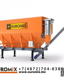 Горизонтальный силос цемента EUROSILO, MOBILE 25