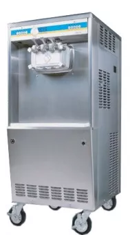 Фризер для мягкого мороженого 3 рожка, 2 емкости для смеси 17,5 л Koreco, SSI303SP