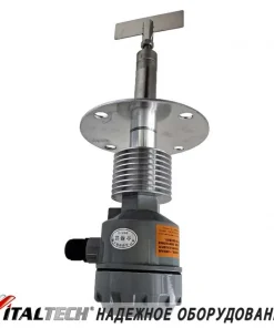 Лопастной ротационный датчик уровня с защитной трубкой-удлинителем, KYL-30AAF (200oC) 24В