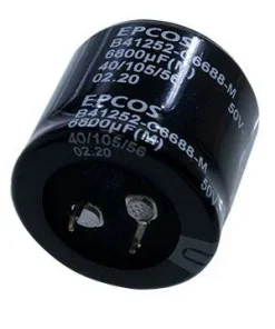 ECAP (К50-35), 6800 мкФ, 50 В, 105 C, 35х30, SNAP IN, B41252C6688M00, Конденсатор электролитически