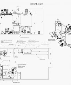 Линия для производства майонеза, кетчупа