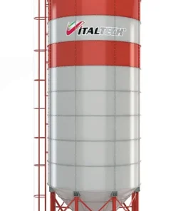 Силос цемента разборной конструкции EUROSILO BOLTED ITALTECH, 615/6,2