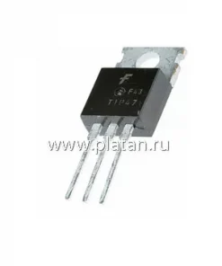 TIP47, Транзистор NPN 250В 1А 40Вт 10МГц [TO-220]