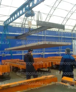 Вибро-металлоформы аэродромных плит ПАГ-14 с прогревом (водяные регистры)