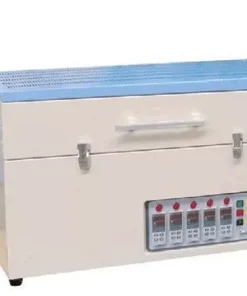 Трубчатые печи с 5 зонов до 1200гр. из Китая, XD-1200OTF-5