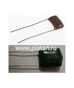 К73-17 имп, 0.1мкФ, 100В, 5-10, Конденсатор металлоплёночный