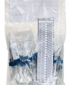 EK-RMF025/3, Набор резисторов MF025,сотни Ом, 24 номинала по 20шт