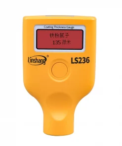 Отображается 3 цвета Толщиномер лакокрасочного покрытия Linshang, LS236