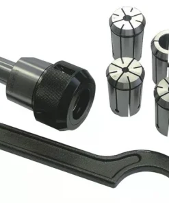 Цанговый патрон с комплектом цанг, MK2 / M10 / ER25