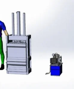 Пресс-пакетировщик вертикальный, Кубер-4ВА