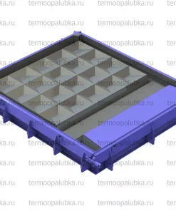 Виброформы (с водяными регистрами) для производства заборов, серия 3.017-1