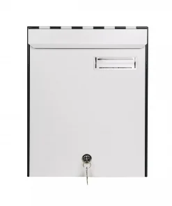 Ящик почтовый офисный вертикальный с крышкой, ПО-3