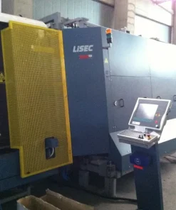 Стеклопакетная линия 1600 X 3500 с газ прессом и роботом герметизации, Lisec