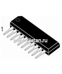 STA509A, Матрица из 4-х MOSFET транзисторов, 52В, 3А [SIP-10] [EOL]