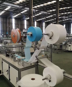 Автоматическая линия для производства масок без ультразвуковой сварки ушек, ЛПМ-180