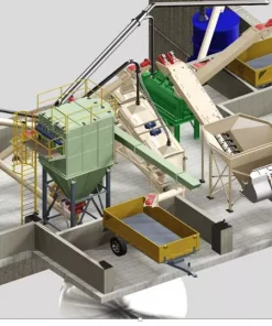 Оборудование для переработки гипсокартонных отходов из Турции, по требованию