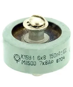К15У-1а-6кВ-150пФ +-10%-7кВАр, дисковый конденсатор