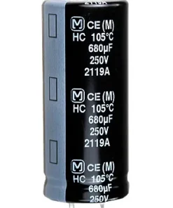 EETHC2E681HJ, конденсатор электролитический 680мкФ 250В 105гр 22*50 2000ч (К50-35)