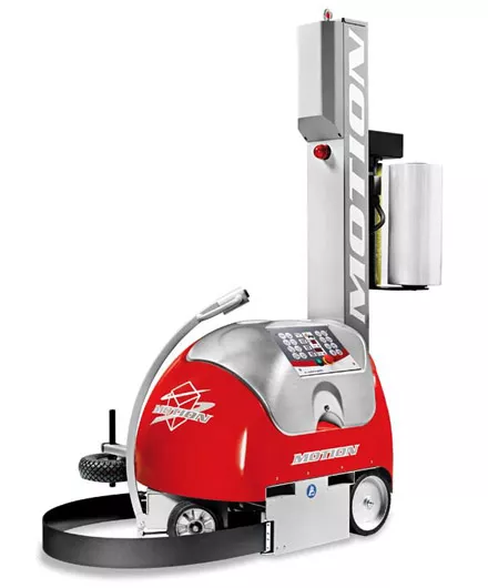 Мобильный паллетоупаковщик (паллетообмотчик, паллетайзер) PKG MOTION (Италия), PKG MOTION