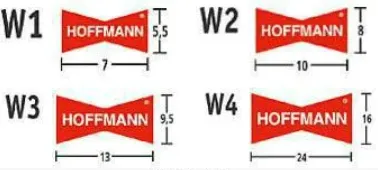 Шпонка «Ласточка Hoffmann», W2