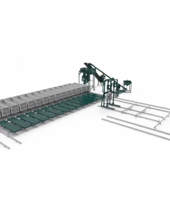 Конвеерная линия для производста газобетона с пильным комплексом ЧПУ РТМ-40КА