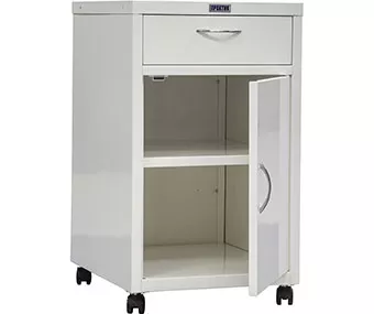 Тумба медицинская прикроватная, MD ТП 2 (ящик, шкаф)