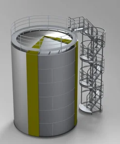 Бак-аккумулятор (БАГВ), 300 м3