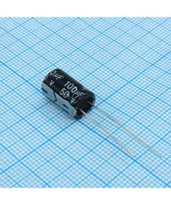 KM101M1HBKJ0812VBK, Radial, 50V 100uF /8*12/105 C