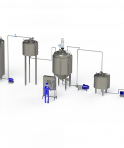 Линия производства соусов на основе молочных продуктов (бешамель)