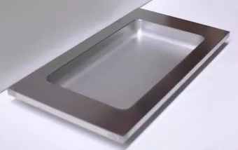 Ванна цельнотянутая - префабрикат для изготовления мармита, холодильной ванны Drop-in вместимостью GN1/1*3 глубиной 65 мм Koreco, 572139/1