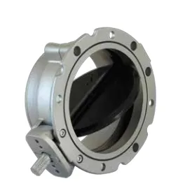 Дисковый затвор (сталь, покрытая полимером), V1FS 100SN