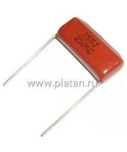 К73-17, 1.5мкФ, 63В, 5, Конденсатор металлоплёночный
